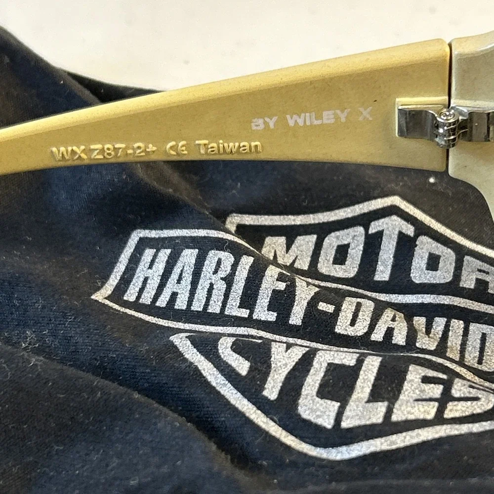 ✅⭐ HARLEY DAVIDSON By WILEY X abby Gold 125 WX Z87-2+ Safety Sunglasses